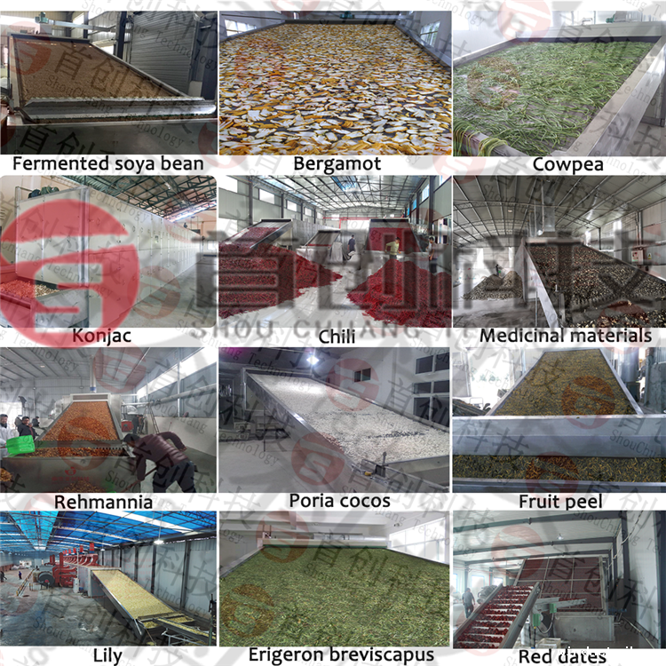 网带式烘干物料.png